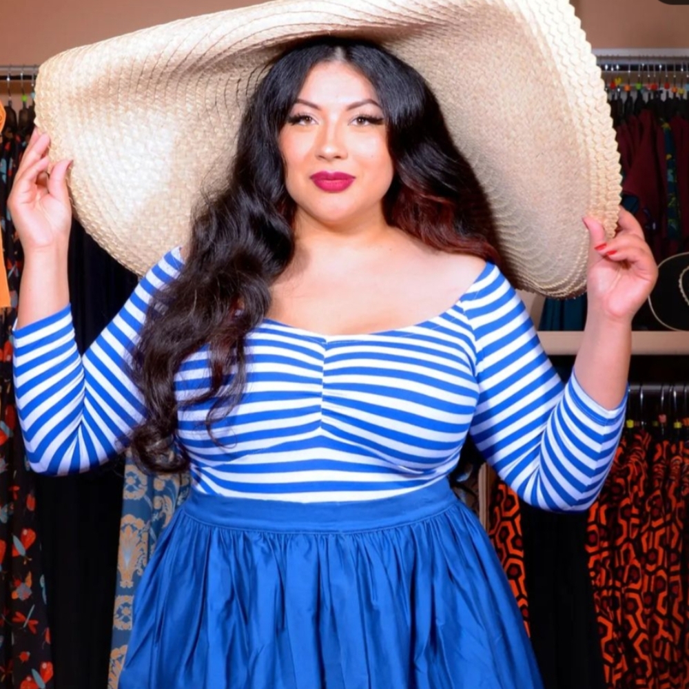 3X Pinup Couture Kayla Top